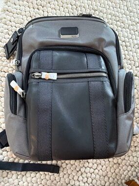 Tumi Grey and Black Men’s backpack